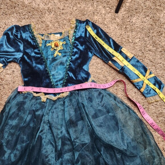 Disney Brave Princess Merida Dress Costume - Picture 3 of 7